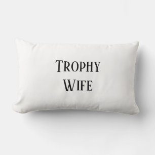 Trophy Ehefrau Weihnachtsgeschenk Weihnachtsgesche Lendenkissen