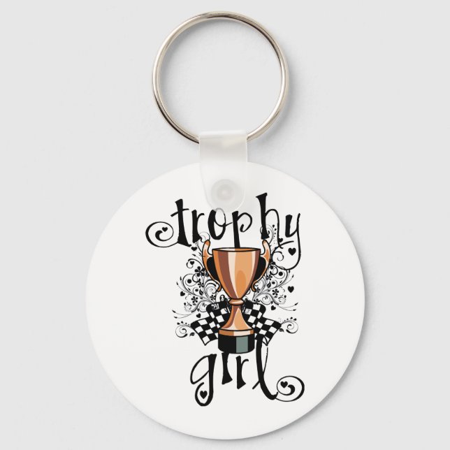 Trophy Girl Schlüsselanhänger (Vorderseite)