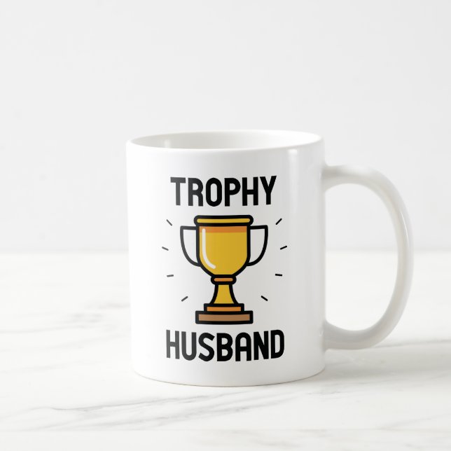 Trophy Husband Kaffeetasse (Rechts)