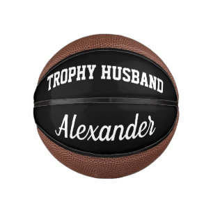 Trophy Husband Mini Basketball für verheiratetes 