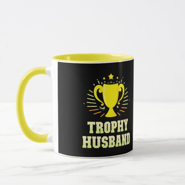 Trophy Husband Tasse (Links)