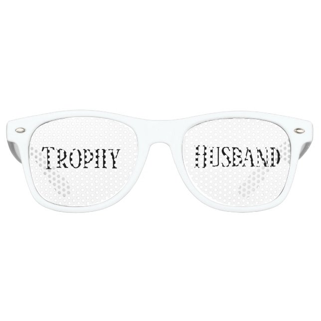 Trophy Husband Weihnachtsfeiertag Cool Shades Sonnenbrille (Vorderseite)