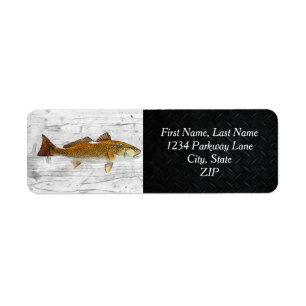 Trophy Redfish Angler Saltwater Angeladresse