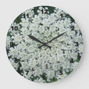 Tropic Flower Wall Clock Große Wanduhr