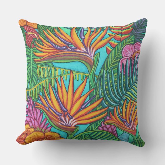 Tropic Gems Outdoor Throw Kissen, Kissen (Vorderseite)