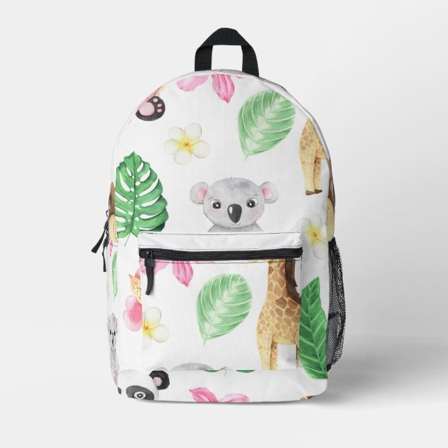 Tropica Bedruckter Rucksack (Vorderseite)