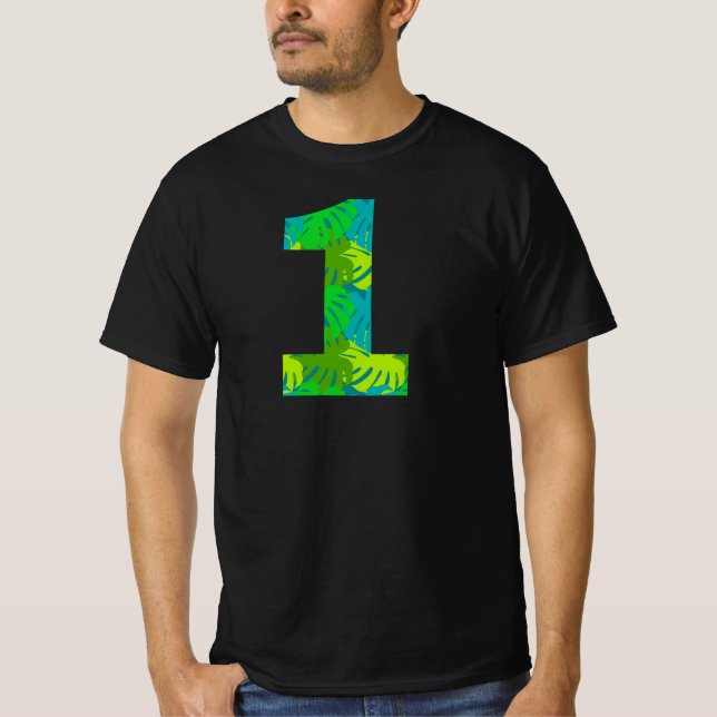 Tropical 1 T-Shirt Hommes/Femmes (Devant)