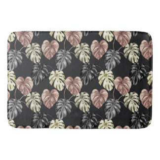 Tropical Animal Print & Greenery Series Design 31 Badematte