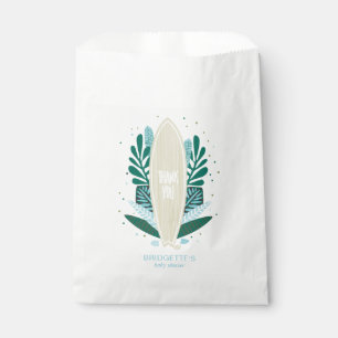 Tropical Aqua Baby an Bord Geschenktütchen