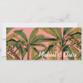 Tropical Bahamas Save the Date Card