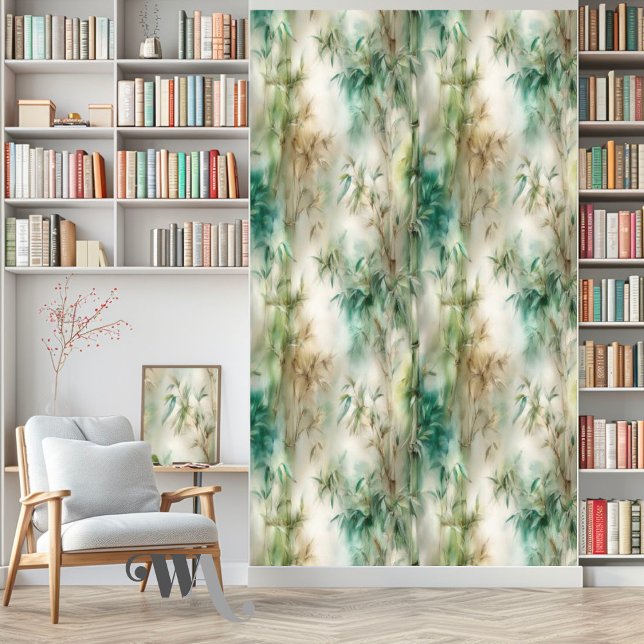 Tropical Bamboo Oasis Tapete (Von Creator hochgeladen)