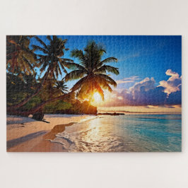 Tropical Beach Abend