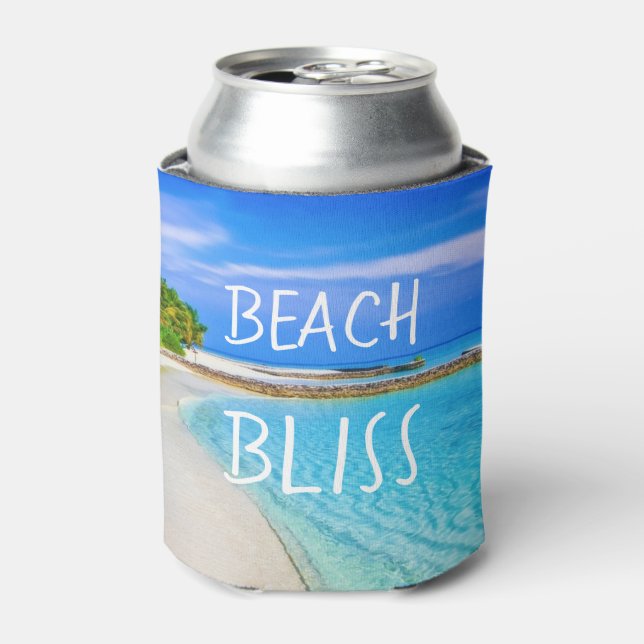 Tropical Beach Bliss Dosenkühler (Kanne Vorderseite)