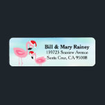 Tropical Beach Christmas Flamingos Birds<br><div class="desc">Copyright Bendel Creative Design LLC Alle Rechte vorbehalten.</div>