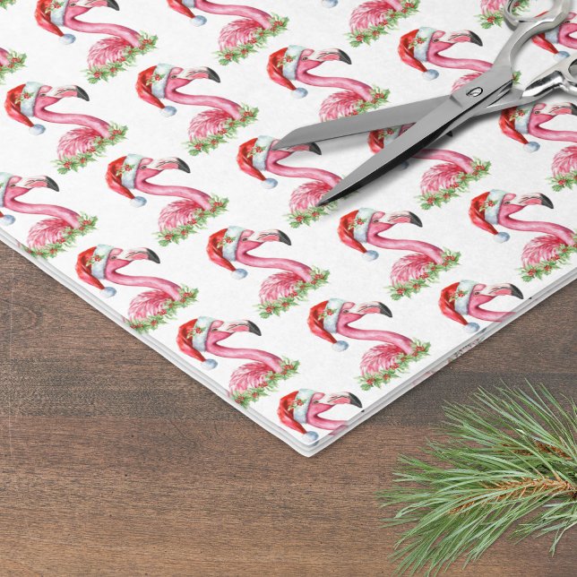 Tropical Beach Christmas Seidenpapier (Tropical Beach Christmas Tissue Paper)