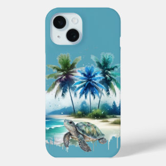 Tropical Beach Escape Turtle’s Journey Case-Mate iPhone Hülle