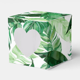 Tropical Beach Foliage Geschenkschachtel