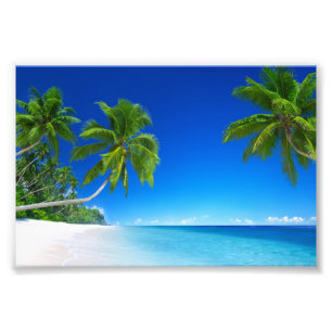 Tropical Beach Foto Print