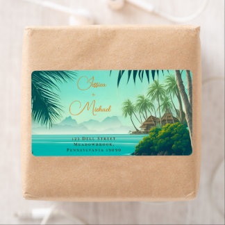 Tropical Beach Hochzeit in Urlaubsort Guest Addres