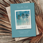 Tropical Beach Hochzeit in Urlaubsort Save the Dat Save The Date<br><div class="desc">Die moderne Hochzeit in Urlaubsort des Strandes bewahrt die Terminkarten,  die für die Paare,  die es nicht erwarten können,  im Paradies am Strand verheiratet zu werden,  perfekt sind.</div>