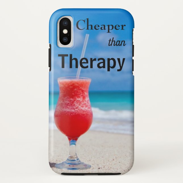 Tropical Beach ist billiger als das Therapy Foto Case-Mate iPhone Hülle (Rückseite)