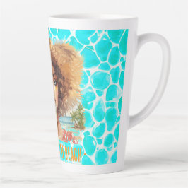 Tropical Beach, Lets Go to The Beach, Milchtasse