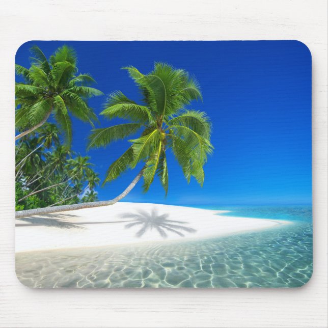 Tropical Beach Mouse Pad Mousepad (Vorne)