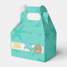 Tropical Beach Muschel Gefallen Geschenktasche Geschenkschachtel
