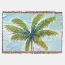 Tropical Beach Palme an einem sonnigen Tag