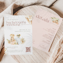 Tropical Beach Palms | Bachelorette Weekend