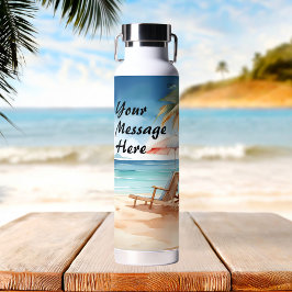 Tropical Beach Party Trinkflasche