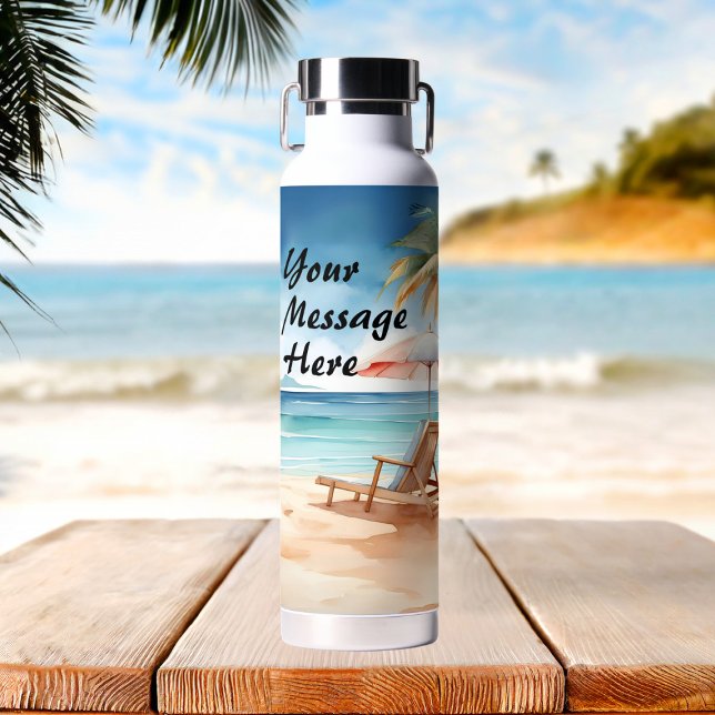 Tropical Beach Party Trinkflasche (Von Creator hochgeladen)