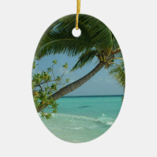 Tropical Beach Sand Sun Water Ocean Waves Surfen K Keramikornament