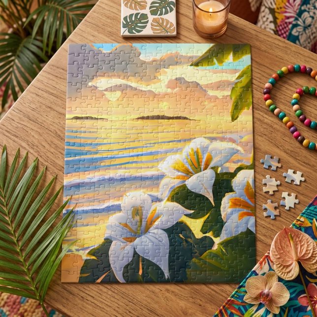 Tropical Beach Scenery Jigsaw Puzzle (Von Creator hochgeladen)