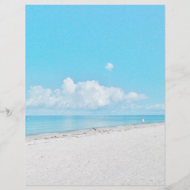 Tropical Beach Stationary (Vorderseite)