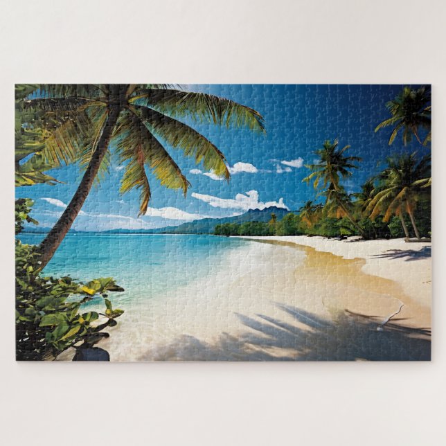 Tropical Beach Vacation (Horizontal)