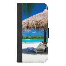 Tropical Beach Vacation - Sandstrand und Blue Sky