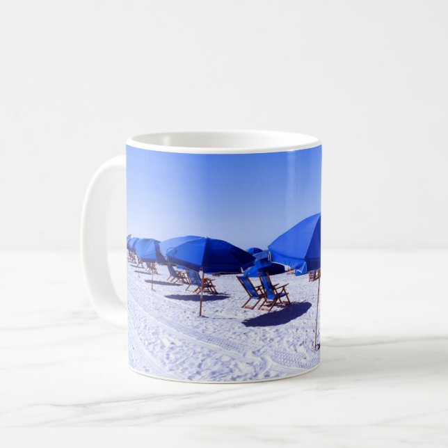 Tropical Beaches Clearwater Kaffeetasse (Vorderseite Links)