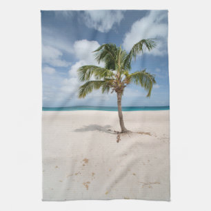 Tropical Beaches Eagle Beach, Aruba Geschirrtuch