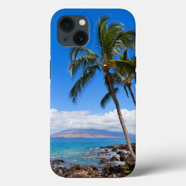 Tropical Beaches | Maui Hawaii Island Case-Mate iPhone Hülle (Rückseite)