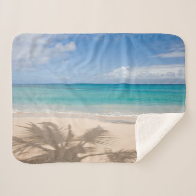 Tropical Beaches | Maui, Hawaii Sherpadecke (Vorderseite (Horizontal))