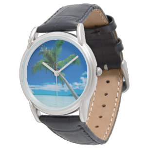 Tropical Beaches Motu Tofari Beach, Bora Bora Armbanduhr