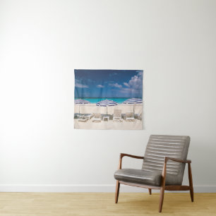 Tropical Beaches   Tropical Beach Anguilla Wandteppich