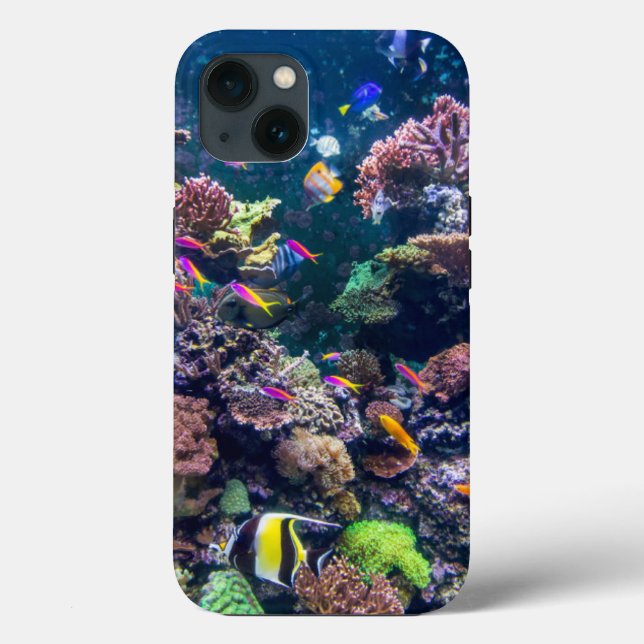 Tropical Beaches | Underwater Coral Reef Case-Mate iPhone Hülle (Rückseite)