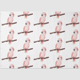 Tropical Bird Series: Cockatoo Design 2 Seidenpapier