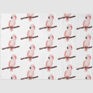 Tropical Bird Series: Cockatoo Design 2 Seidenpapier