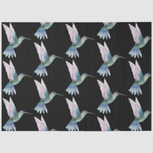 Tropical Bird Series: Hummingbird Design 3 Seidenpapier