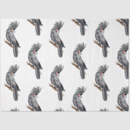 Tropical Bird Series: Palm Parrot Design 2 Seidenpapier