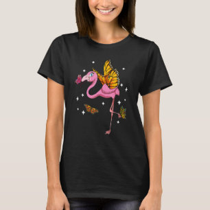 Tropical Bird ZoAnimal Magical Butterfly Flamin T-Shirt