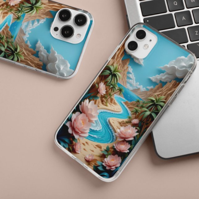 Tropical Bloom River iPhone / coque ipad (Créateur téléchargé)